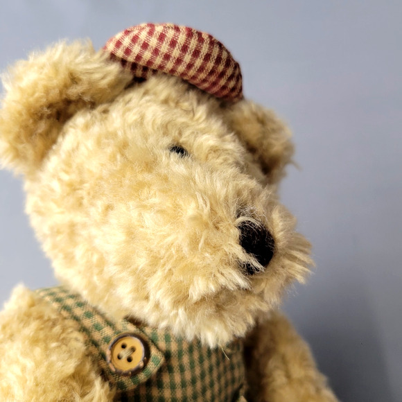 Miss Elles Artisaa Flair Collection Bear Plush Jointed School Student 11" Tag - Picture 10 of 12